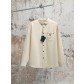 프라다(PRADA) 삼각 로고 린넨 코튼 셔츠 상의 의류