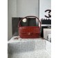 CHANEL 샤넬 26A 크로커다일 엠보스드 탑핸들 플랩백 가방 / AS6425