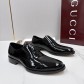 [Gucci] 구찌 클래식 가죽 더비 슈즈 구두 신발