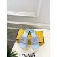 펜디(FENDI) 컷아웃 자수 플랫 슬리퍼 신발