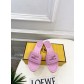 펜디(FENDI) 스티치 레더 플랫 슬리퍼 신발
