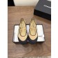 샤넬(CHANEL) 배색 캡토 메리제인 플랫 신발