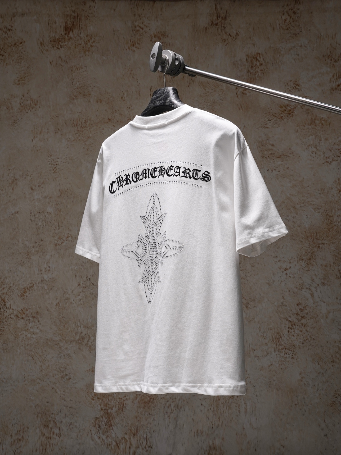 크롬하츠(CHROME HEARTS) 스톤 반팔 티셔츠 상의 의류