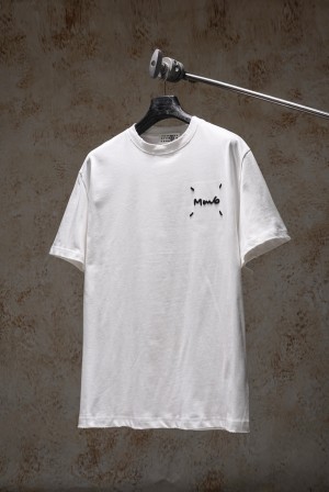 메종 마르지엘라(Maison Margiela) 디스트로이드 반팔 티셔츠 상의 의류
