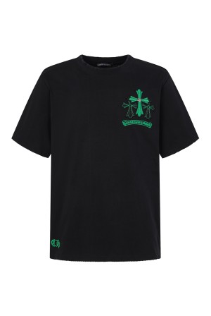 크롬하츠(CHROME HEARTS) 디스트로이드 반팔 티셔츠 상의 의류