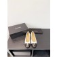 샤넬(CHANEL) 로고 배색 캡토 실크 발레리나 플랫 신발