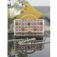 MISS Dior 미스 디올 자수 화이트 핑크 크리스탈 체인백 가방 / M0997