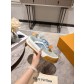 루이비통(LV) 틸티드 배색 플랫폼 스케이트 스니커즈 신발