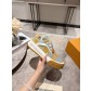 루이비통(LV) 틸티드 배색 플랫폼 스케이트 스니커즈 신발