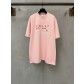 메종 마르지엘라(Maison Margiela) 배색 넘버 로고 자수 반팔 티셔츠 상의 의류