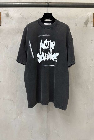 아크네(Acne studios) 빈티지 미니 로고 반팔 티셔츠 상의 의류
