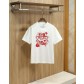 프라다(PRADA) 아트워크 로고 프린트 반팔 티셔츠 상의 의류
