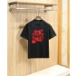 프라다(PRADA) 아트워크 로고 프린트 반팔 티셔츠 상의 의류