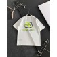 발렌시아가(BALENCIAGA) 그래픽 프린트 반팔 티셔츠 상의 의류