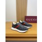 [Gucci] 구찌 프리미엄 나파 & 웹 스트라이프 콤비 스니커즈 신발