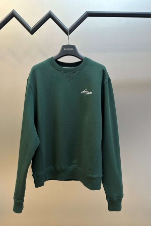 아크네(Acne studios) 로고 자수 기모 스웨트셔츠 상의 의류