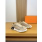 [Hermes] 에르메스 나파 다이아몬드 퍼포레이티드 & 스웨이드 콤비 스니커즈 신발