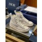 [Dior] 디올 후퍼(Hooper) 하이탑 캔버스 스니커즈 신발