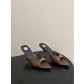 생로랑(SAINT LAURENT) 라인스톤 포인티드토 힐 신발