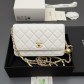 [Chanel] 샤넬 이탈리안 램스킨 클래식 체인 파우치/클러치 가방