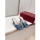 구찌(GUCCI) 홀스빗 모노그램 뮬 힐 신발