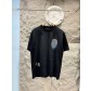 크롬하츠(CHROME HEARTS) 핸드드로잉 크로스 반팔 티셔츠 상의 의류