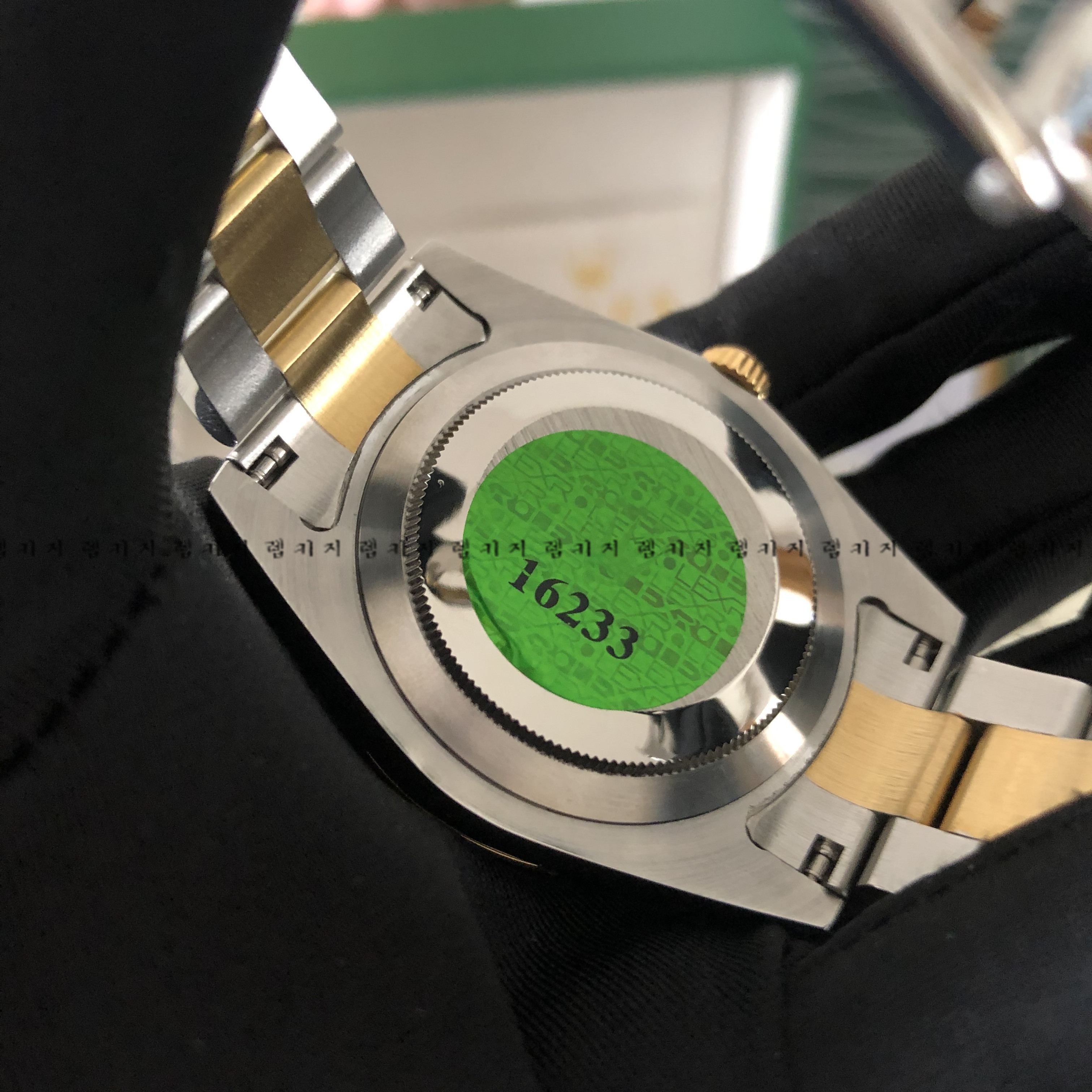 로렉스 데이저스트 로마판 콤비 메탈시계