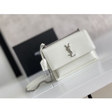 세인트롤랜드 부드러운 가죽 소재의 선셋 미디엄 백