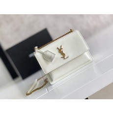 세인트롤랜드 부드러운 가죽 소재의 선셋 미디엄 백