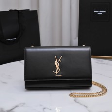 세인트롤랜드 그랑 드 뿌드르 엠보스드 가죽 소재의 업타운 체인 지갑