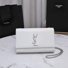 세인트롤랜드 그랑 드 뿌드르 엠보스드 가죽 소재의 업타운 체인 지갑