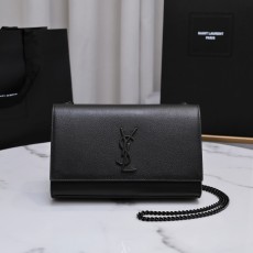 세인트롤랜드 그랑 드 뿌드르 엠보스드 가죽 소재의 업타운 체인 지갑