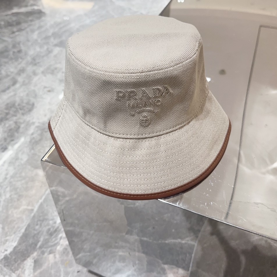 프라다 모자 버킷햇